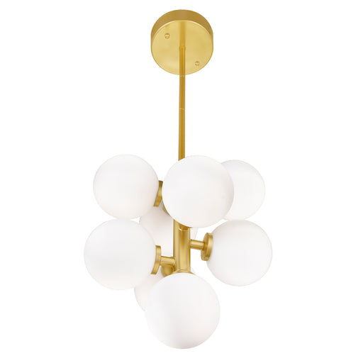 CWI Lighting 1020P12-8-602 Arya LED Pendant Satin Gold Alt 1.jpg