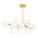 CWI Lighting 1020P36-16-602 Arya LED Chandelier Satin Gold Alt 2.jpg