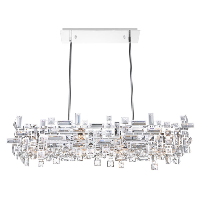 CWI Lighting 5689P35-12-601 Arley 12 Light Island Chandelier Chrome Alt 2.jpg