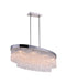 CWI Lighting 5695P36-8-601-O Carlotta Eight Light Island Chandelier, Chrome Main Image.jpg