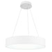 CWI Lighting 7103P18-1-104 Arenal LED Pendant, White Main Image.jpg