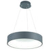 CWI Lighting 7103P18-1-167 Arenal LED Pendant, Gray Alternate Image.jpg