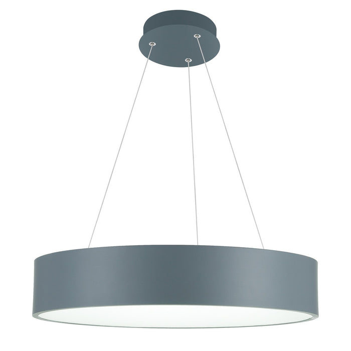 CWI Lighting 7103P18-1-167 Arenal LED Pendant, Gray Main Image.jpg