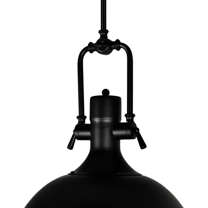 CWI Lighting 9602P16-1-101 Show One Light Pendant Black Alt 4.jpg