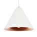 CWI Lighting 9666P10-1-142 Keila One Light Pendant Matte White Alt 2.jpg