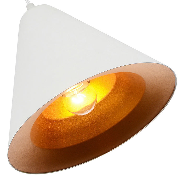 CWI Lighting 9666P10-1-142 Keila One Light Pendant Matte White Alt 3.jpg