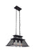 CWI Lighting 9745P24-3-219 Savill Three Light Island Chandelier Reddish Black.jpg