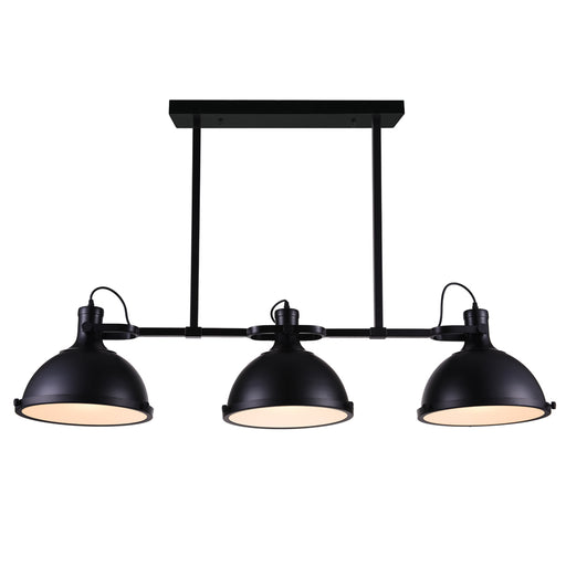 CWI Lighting 9760P50-3-101 Strum Three Light Island Chandelier Black Alt 1.jpg