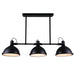 CWI Lighting 9760P50-3-101 Strum Three Light Island Chandelier Black Alt 1.jpg