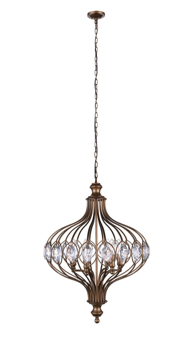 CWI Lighting 9935P14-3-182 Altair Three Light Chandelier Antique Bronze.jpg