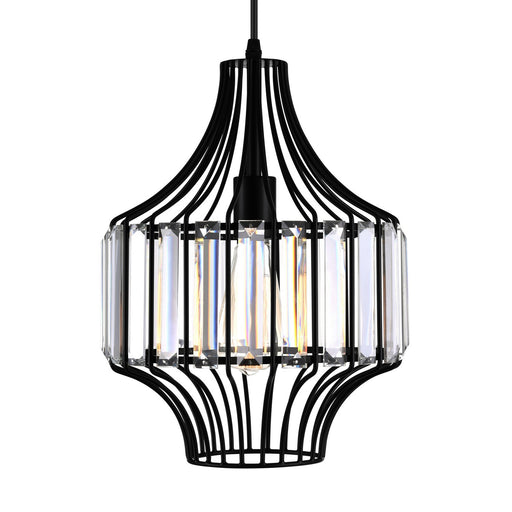 CWI Lighting 9942P10-1-101-D Alethia One Light Pendant Black Alt 1.jpg