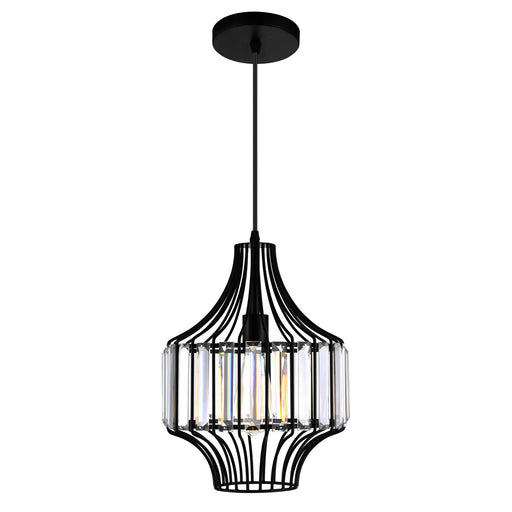 CWI Lighting 9942P10-1-101-D Alethia One Light Pendant Black.jpg