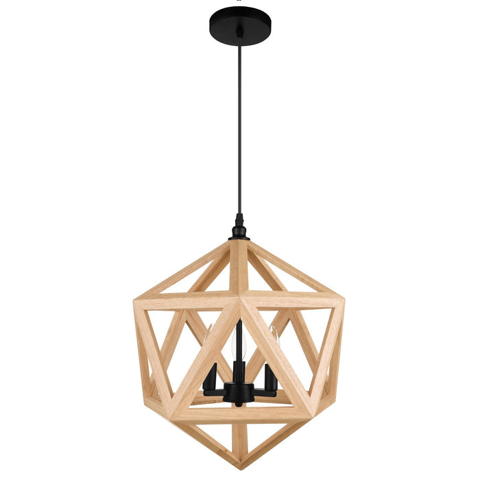 CWI Lighting 9945P17-3-101 Lante Three Light Pendant Black Alt 2.jpg