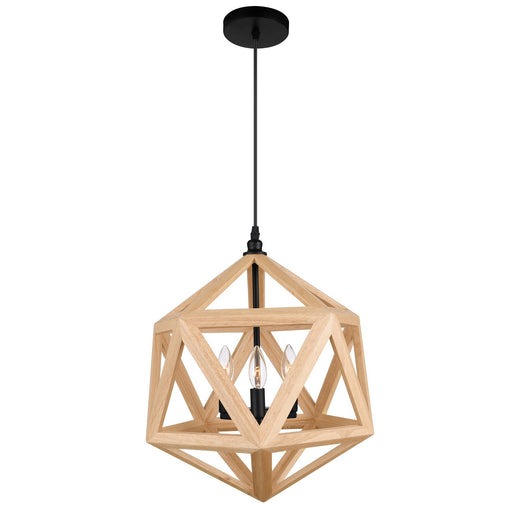 CWI Lighting 9945P17-3-101 Lante Three Light Pendant Black.jpg