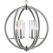 CWI Lighting 9951P19-6-606 Elton Six Light Chandelier Satin Nickel Alt 1.jpg