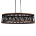 CWI Lighting 9954P43-5-101 Parsh Five Light Island Chandelier Pewter Alt 1.jpg