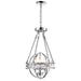 CWI Lighting 9957P12-3-601 Arkansas Three Light Mini Chandelier Chrome Alt 2.jpg