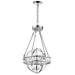 CWI Lighting 9957P12-3-601 Arkansas Three Light Mini Chandelier Chrome Alt 5.jpg