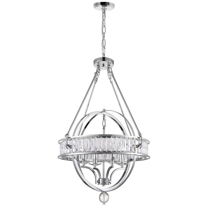 CWI Lighting 9957P20-4-601 Arkansas Four Light Chandelier Chrome Alt 5.jpg