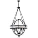 CWI Lighting 9957P30-6-101 Arkansas Six Light Chandelier Black Alt 1.jpg