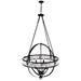 CWI Lighting 9957P30-6-101 Arkansas Six Light Chandelier Black Alt 3.jpg