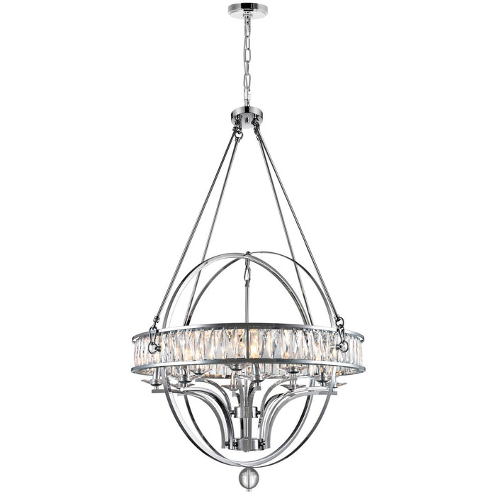 CWI Lighting 9957P42-12-601 Arkansas 12 Light Chandelier Chrome.jpg