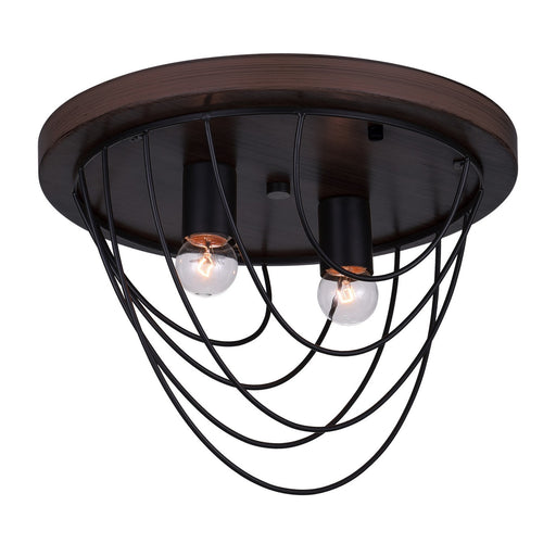 CWI Lighting 9962C13-2-101 Gala Two Light Flush Mount Black.jpg