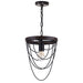 CWI Lighting 9962P9-1-101 Gala One Light Mini Chandelier Black Alt 4.jpg