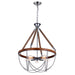 CWI Lighting 9965P24-5-601 Parana Five Light Chandelier Chrome Alt 1.jpg