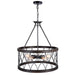 CWI Lighting 9966P23-5-242-A Amazon Five Light Chandelier Gun Metal Alt 2.jpg