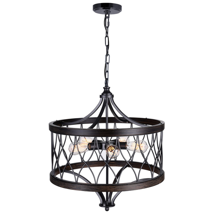 CWI Lighting 9966P23-5-242-B Amazon Five Light Chandelier Gun Metal Alt 2.jpg