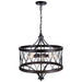 CWI Lighting 9966P23-5-242-B Amazon Five Light Chandelier Gun Metal Alt 2.jpg