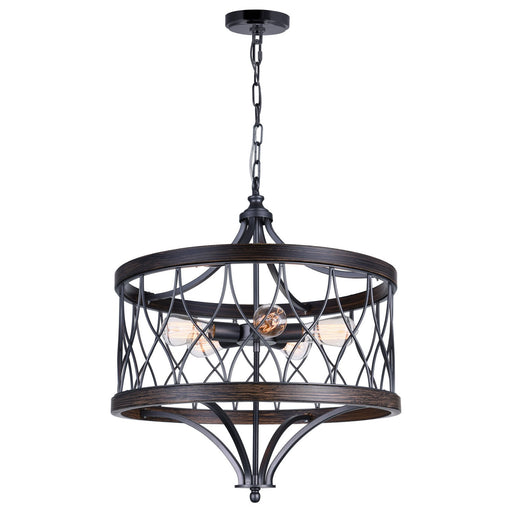 CWI Lighting 9966P23-5-242-B Amazon Five Light Chandelier Gun Metal.jpg