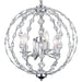 CWI Lighting 9970P19-4-601 Esia Four Light Chandelier Chrome Alt 1.jpg