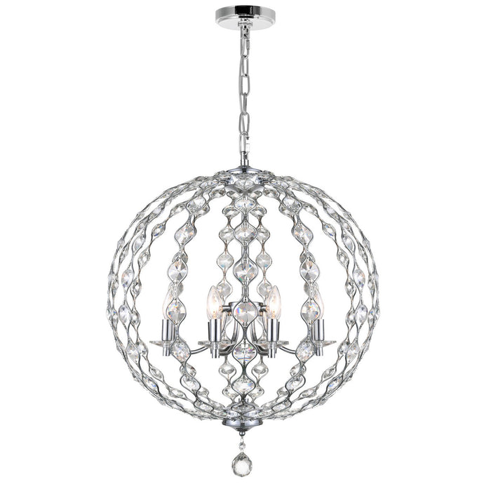 CWI Lighting 9970P26-8-601 Esia Eight Light Chandelier Chrome.jpg