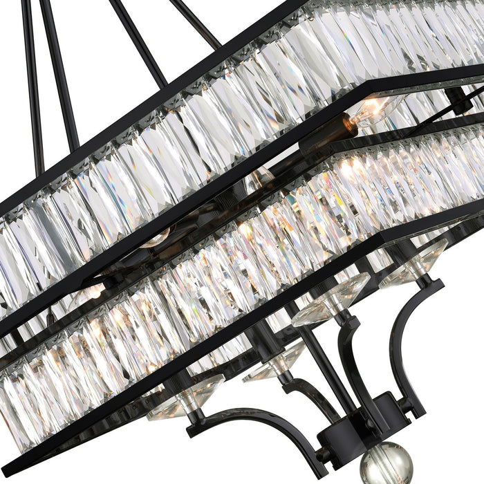 CWI Lighting 9972P23-8-101 Shalia Eight Light Chandelier Black Alt 2.jpg