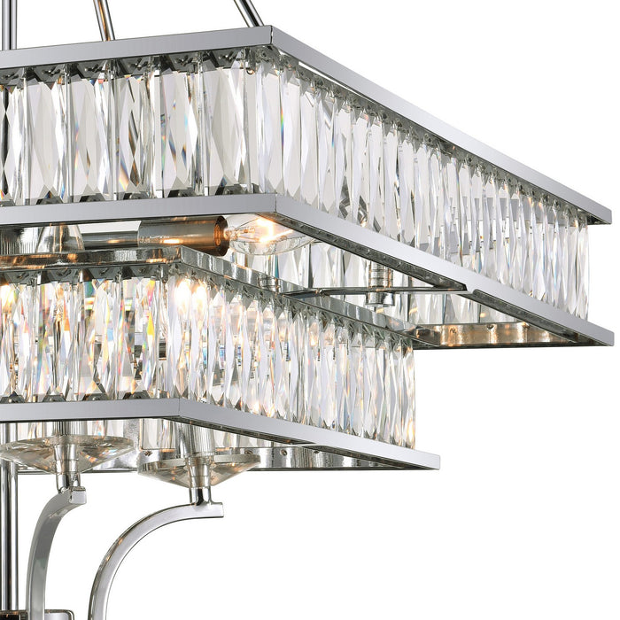 CWI Lighting 9972P23-8-601 Shalia Eight Light Chandelier Chrome Alt 3.jpg