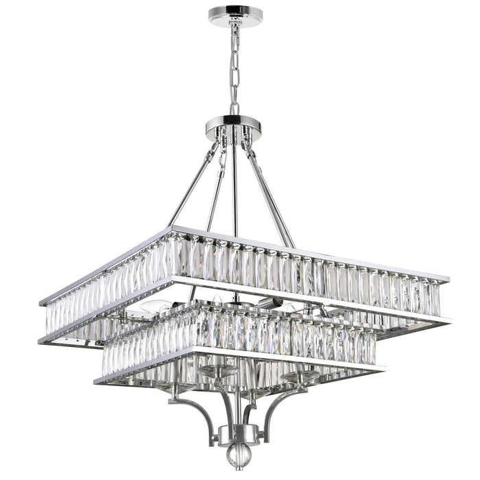 CWI Lighting 9972P23-8-601 Shalia Eight Light Chandelier Chrome Alt 4.jpg