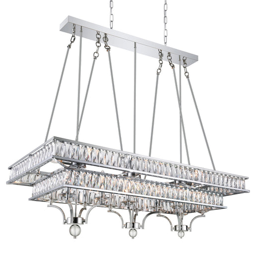 CWI Lighting 9972P47-20-601 Shalia 20 Light Island Chandelier Chrome Alt 1.jpg