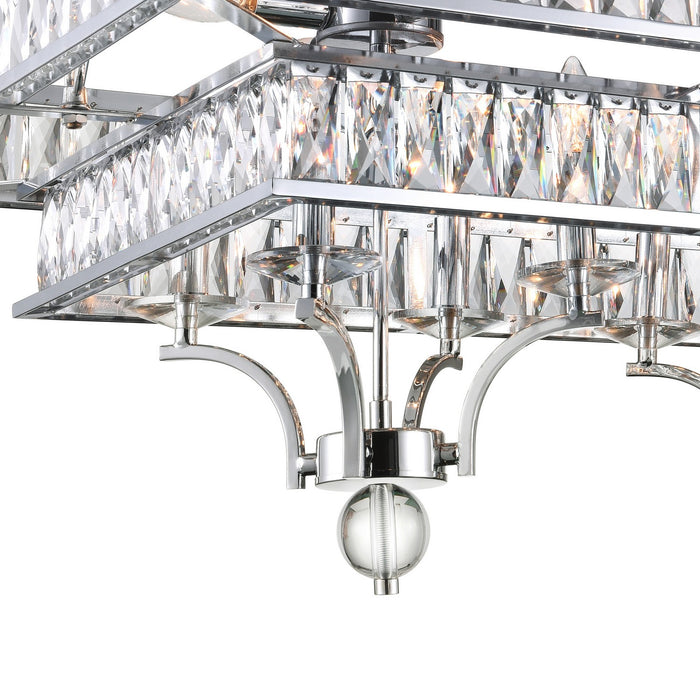 CWI Lighting 9972P47-20-601 Shalia 20 Light Island Chandelier Chrome Alt 4.jpg