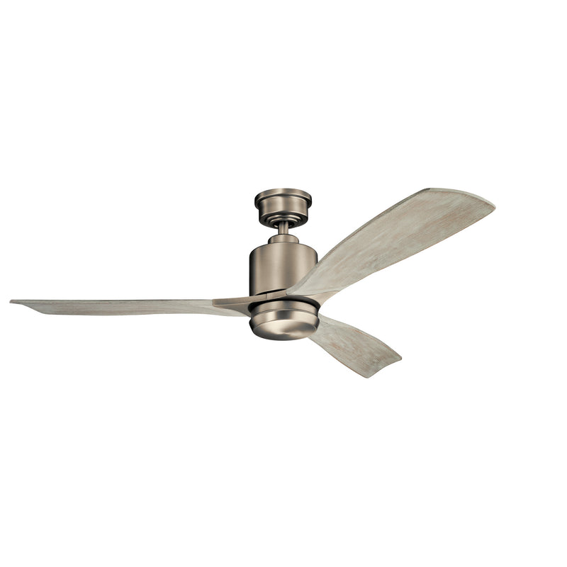 Kichler 300027AP 52"Ceiling Fan, Antique Pewter (2)