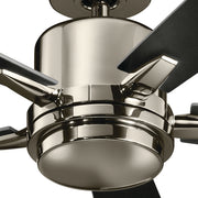 Kichler 330000PN 52"Ceiling Fan, Polished Nickel (3)