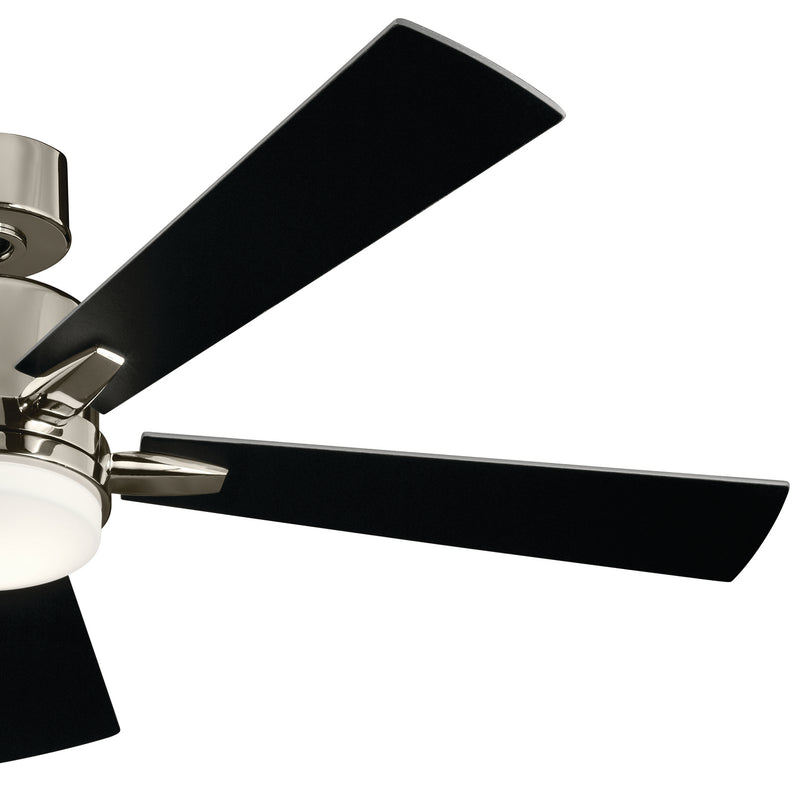 Kichler 330000PN 52"Ceiling Fan, Polished Nickel (4)
