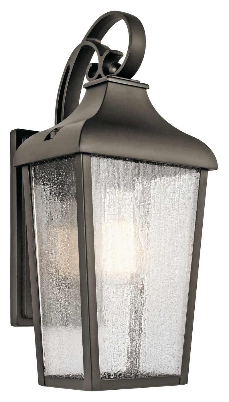 Kichler 49735OZ One Light Outdoor Wall Mount, Olde Bronze