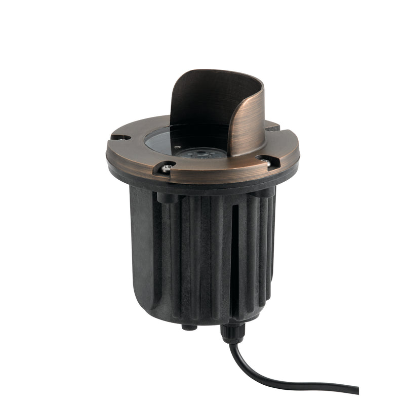 Kichler 15496CBR One Light Inground, Centennial Brass