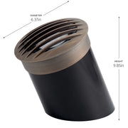 Kichler 15508CBR One Light Well Rockguard, Centennial Brass (2)