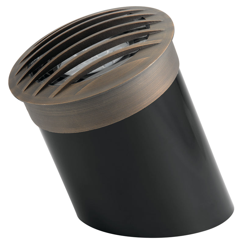 Kichler 15508CBR One Light Well Rockguard, Centennial Brass