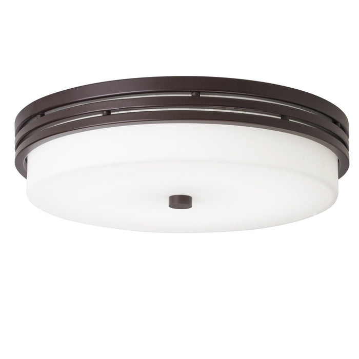 Kichler 42380OZLEDR Ceiling Space LED Flush Mount, Olde Bronze Main Image.jpg