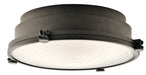 Kichler 43883OZLEDR Hatteras Bay LED Flush Mount, Olde Bronze Main Image.jpg