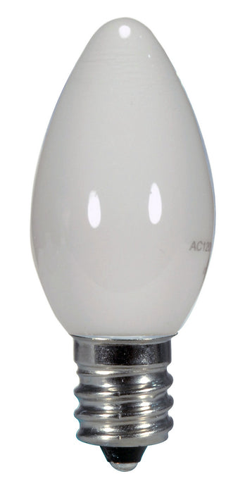 Satco S9157 Light Bulb, Coated White Main Image.jpg